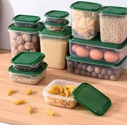 17pcs storage container