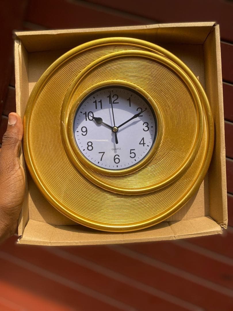 Acrylic wall clock